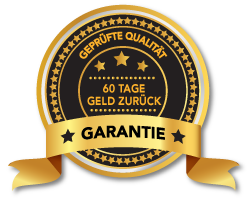 60 Tage - Geld zurück Garantie 60 Tage - Geld zurück Garantie